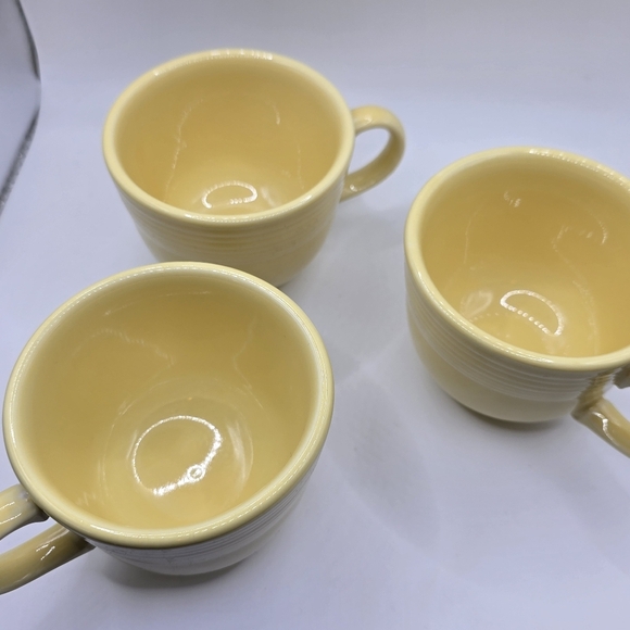 Fiesta by Homer Laughlin Tea Cup Replacements Ivory Color (pale yellow) - Picture 4 of 6